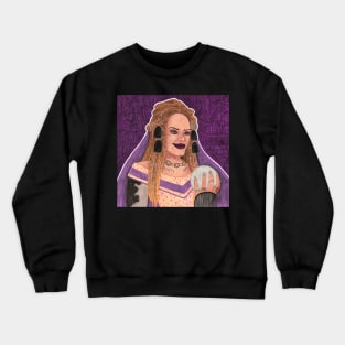 reluctant soothsayer astra logue Crewneck Sweatshirt